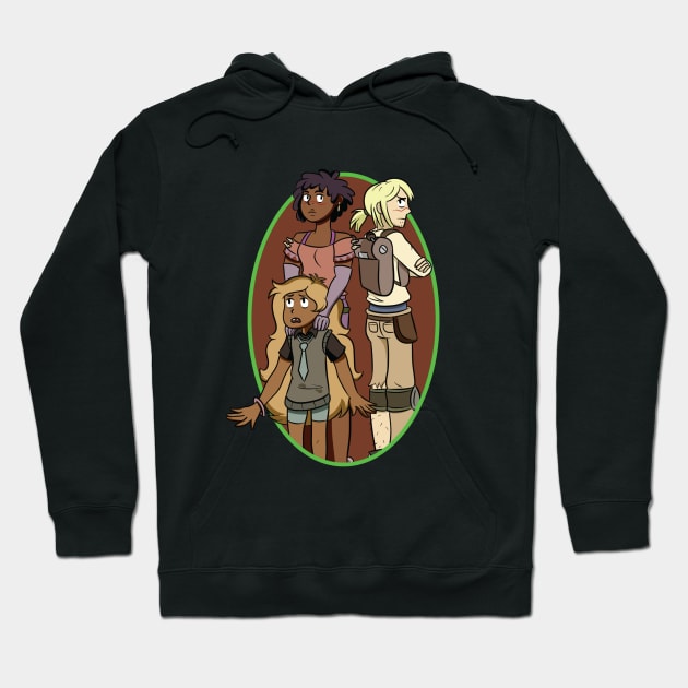 Infinity Train Book 3 Hoodie by BlackKnightProductions